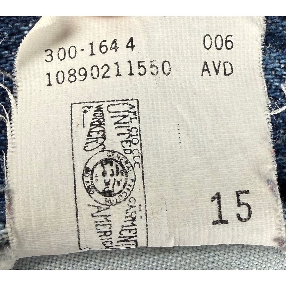 Vintage Lee Riders Jeans High Waist Tapered USA Womens 11 Acid Wash - Picture 9 of 12